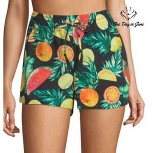 City Streets Juniors Coverup Shorts Size S